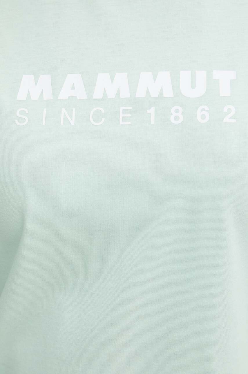 Αθλητικό μπλουζάκι Mammut Core χρώμα: πράσινο φωτογραφία