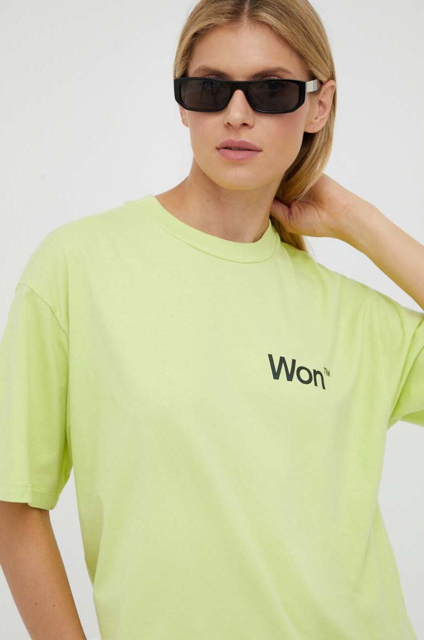 Won Hundred Tricou Femei, Culoarea Verde