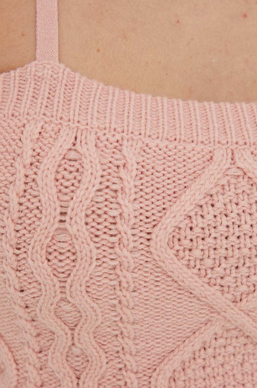 Top Guess χρώμα: ροζ φωτογραφία