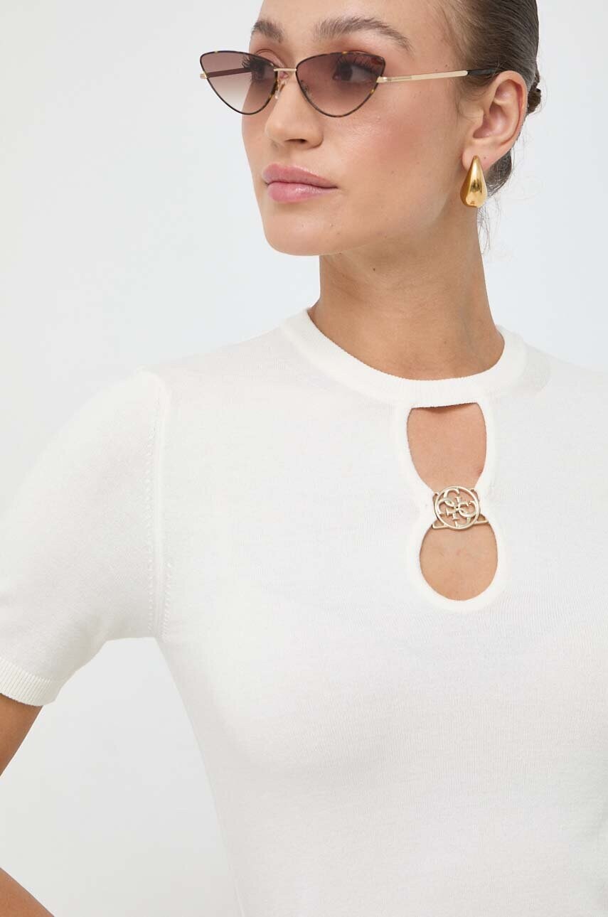 

Футболка Guess женский цвет бежевый