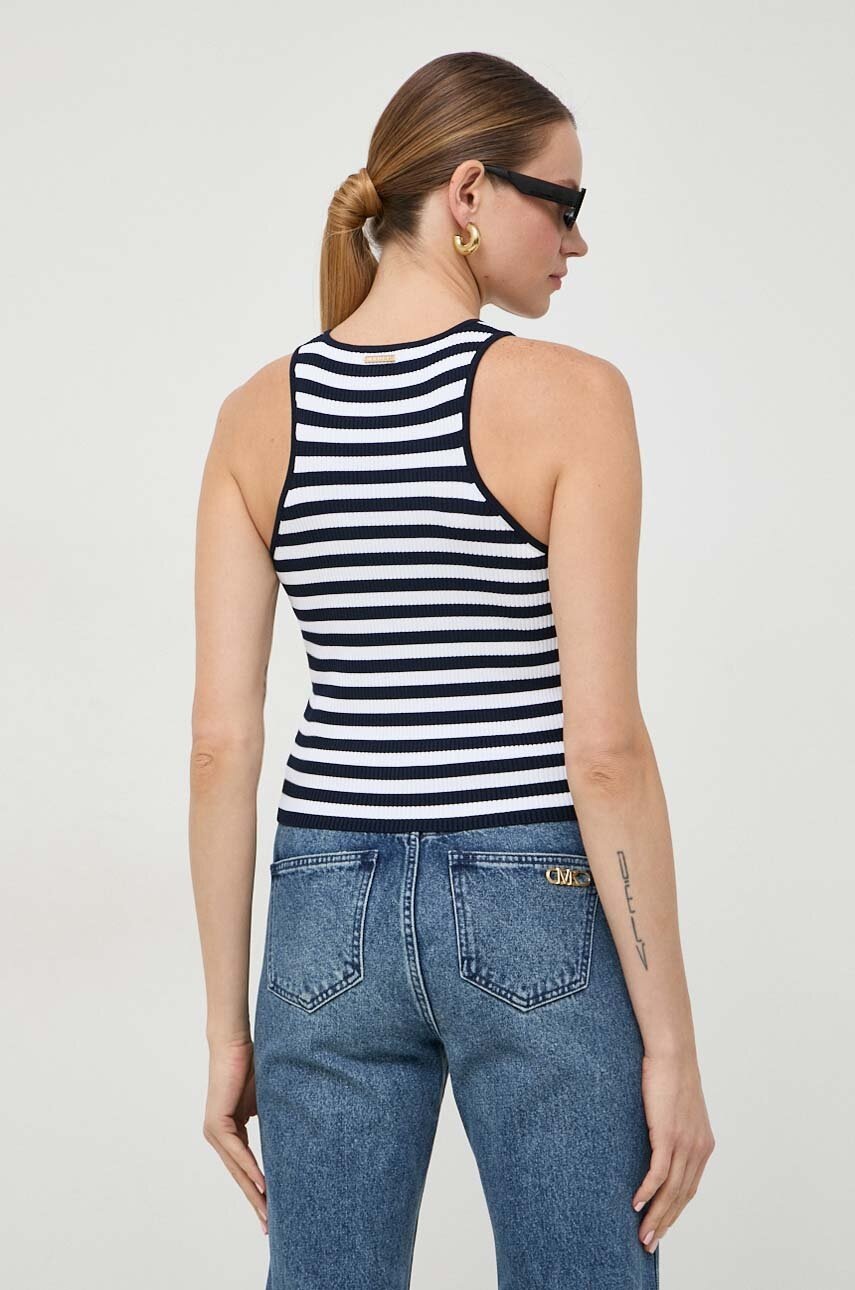 Top MICHAEL Michael Kors χρώμα: ναυτικό μπλε φωτογραφία