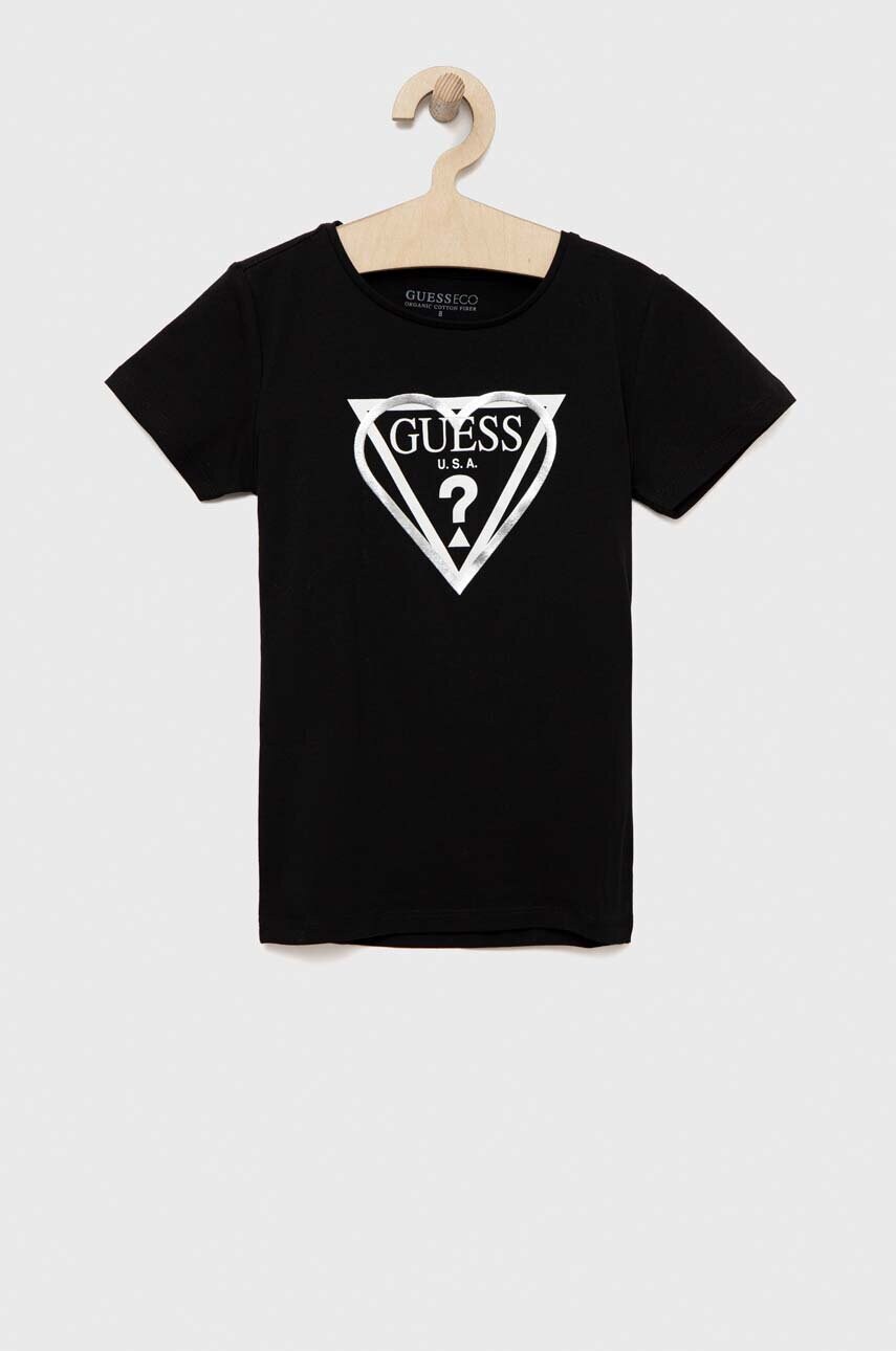 

Детская футболка Guess цвет чёрный