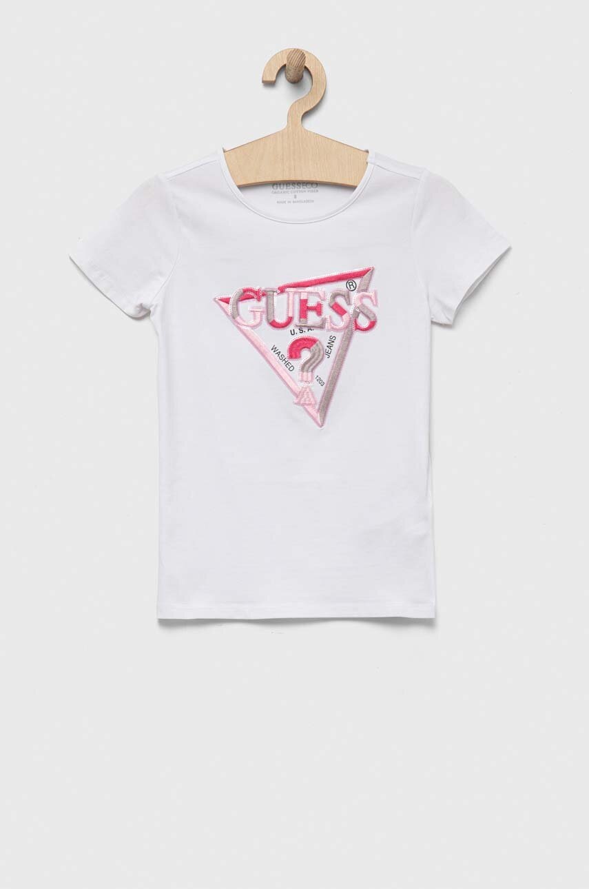 

Детская футболка Guess цвет белый