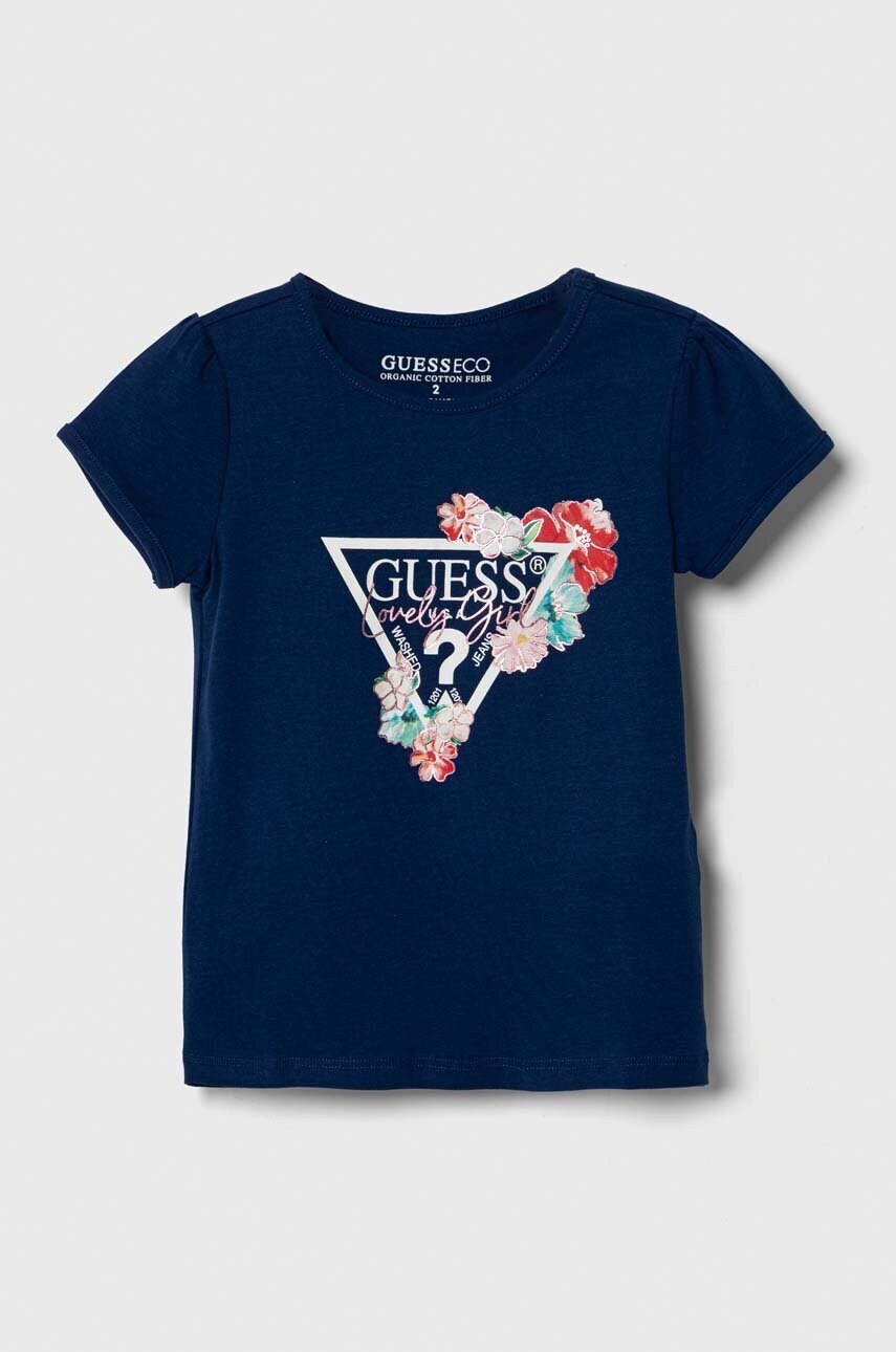 

Детская футболка Guess цвет синий