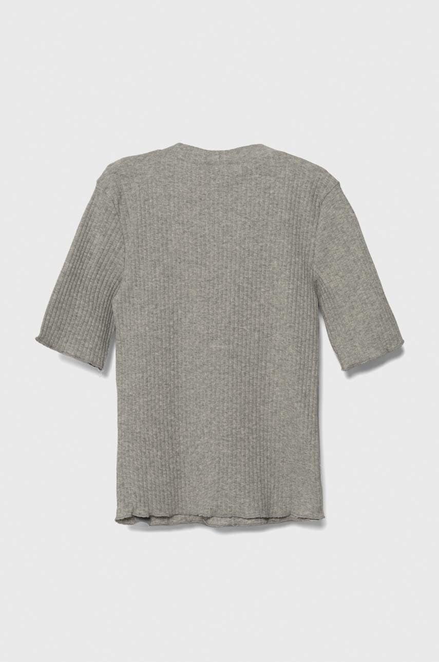 Детская футболка United Colors of Benetton цвет серый Детская футболка United Colors of Benetton цвет серый