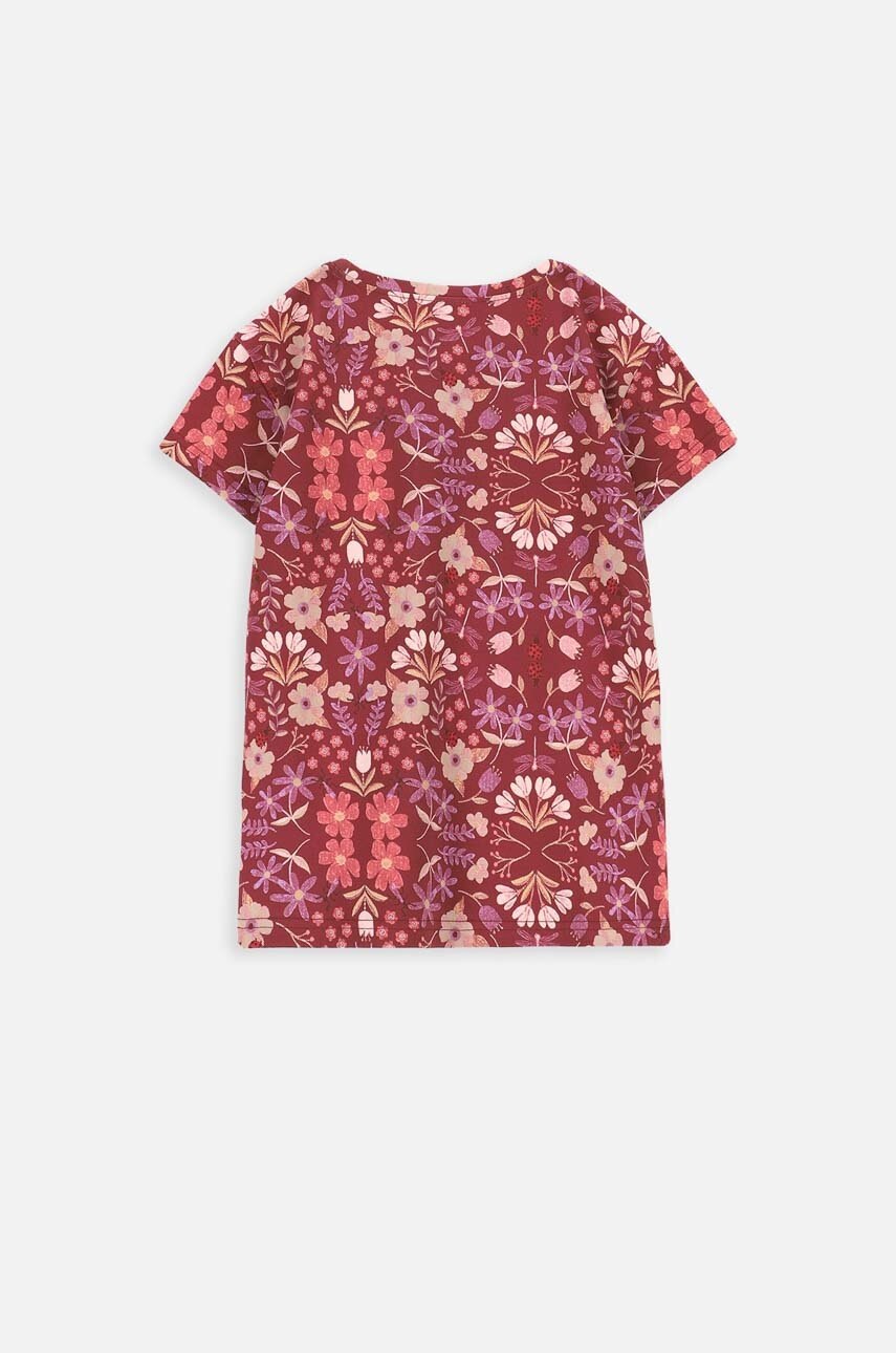 Детская футболка Coccodrillo цвет бордовый