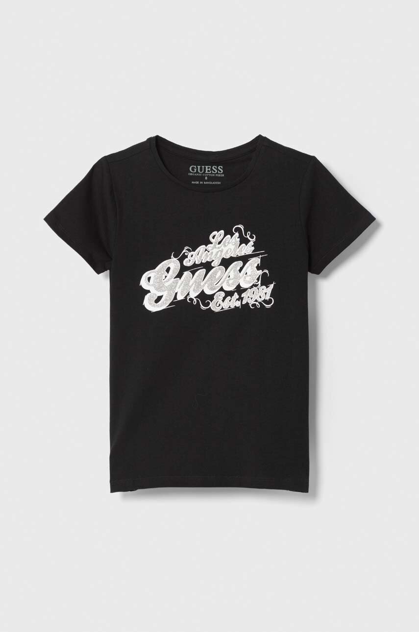 

Детская футболка Guess цвет чёрный