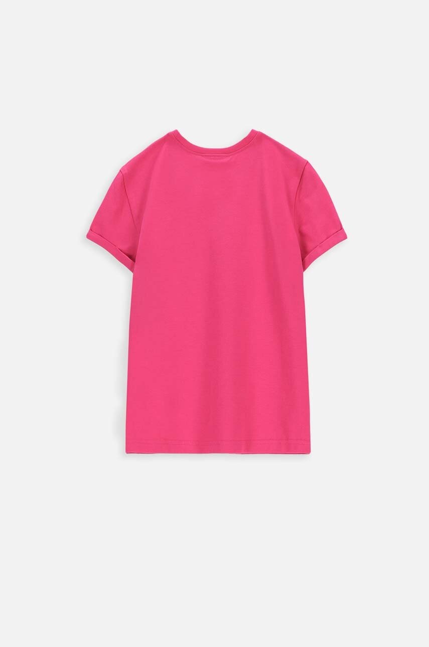 Дитяча футболка Coccodrillo колір рожевий Дитяча футболка Coccodrillo колір рожевий