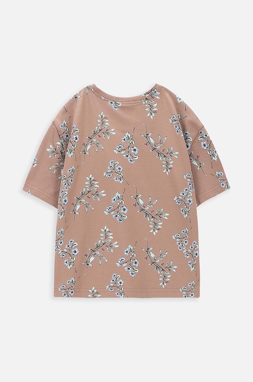 Детская футболка Coccodrillo цвет коричневый Детская футболка Coccodrillo цвет коричневый