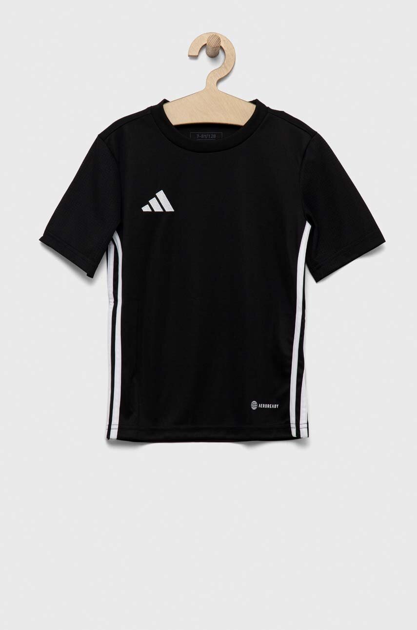 Детская футболка adidas Performance TABELA 23 JSY Y цвет чёрный узорная