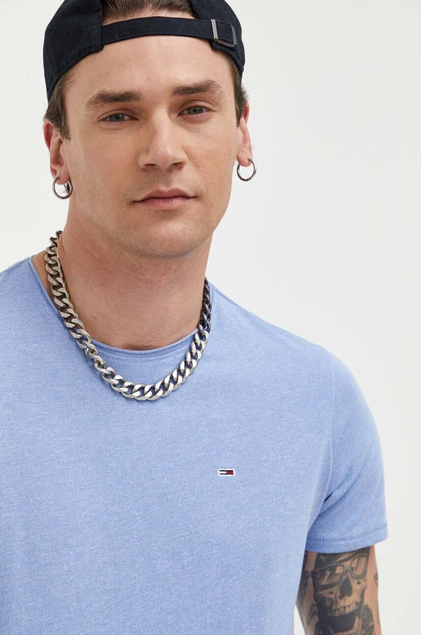 

Футболка Tommy Jeans чоловічий меланж