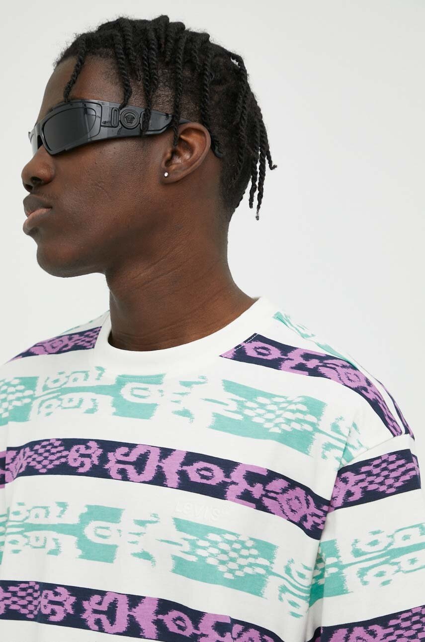 

Памучна тениска Levi's с десен, Многоцветен