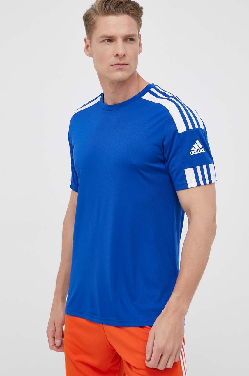 Tréninkové tričko adidas Performance Squadra 21 s aplikací - modrá -  100 % Recyklovaný polyest