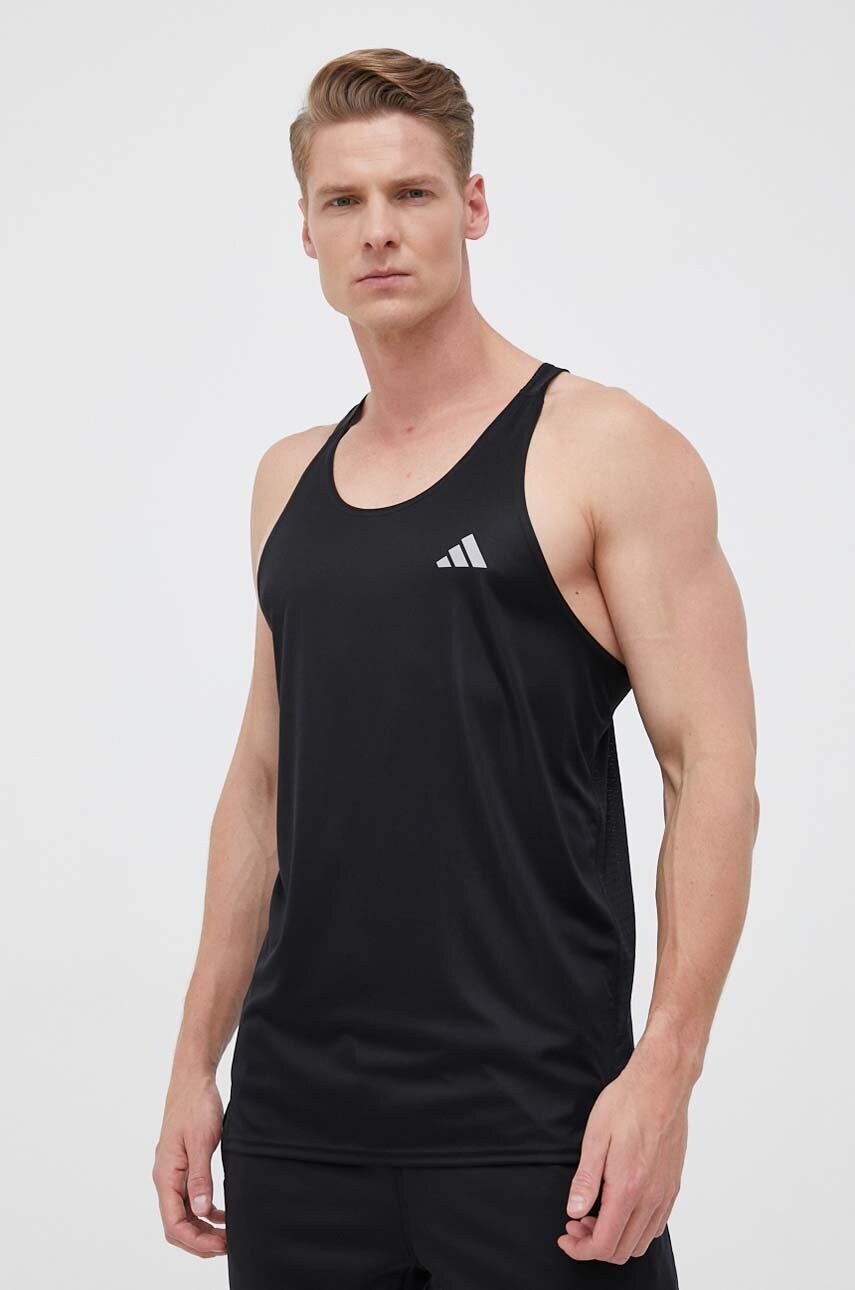 

Бігова футболка adidas Performance Own the Run колір чорний