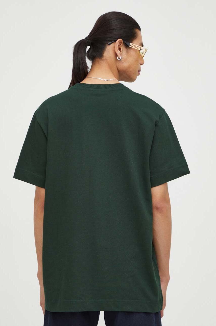 Βαμβακερό μπλουζάκι G-Star χρώμα: πράσινο φωτογραφία