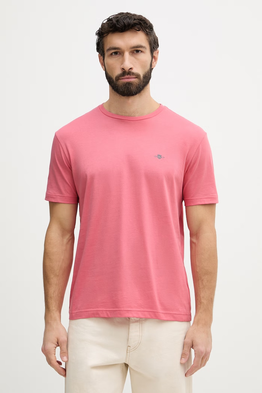 Gant T-shirt ανδρικό βαμβακερό