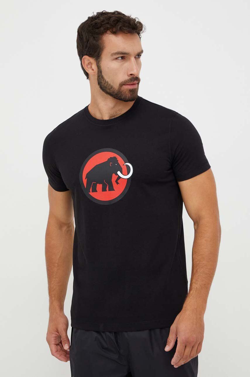 Mammut tricou sport Core culoarea negru, cu imprimeu