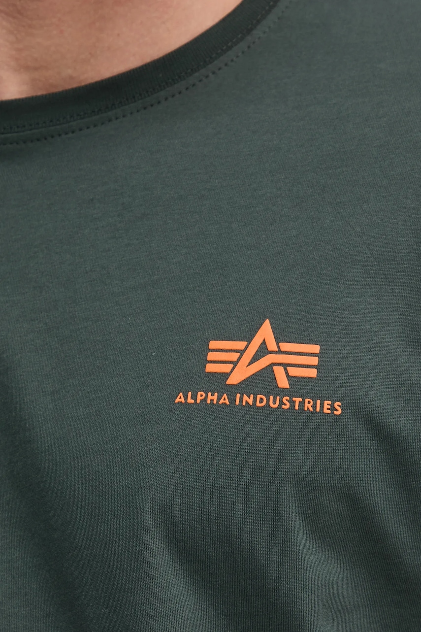 Bavlněné tričko Alpha Industries Basic T Small Logo
