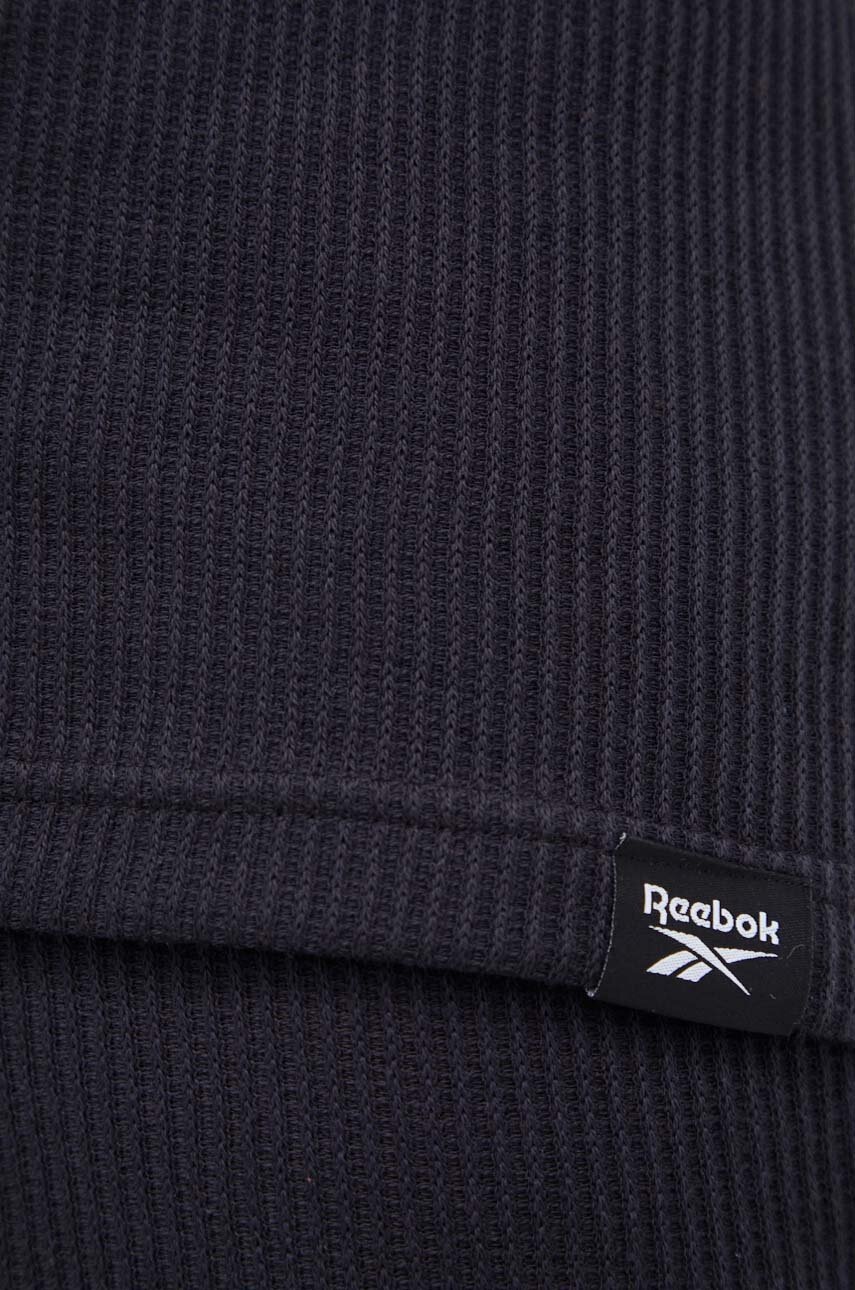 Футболка Reebok Classic чоловічий колір чорний однотонний 
