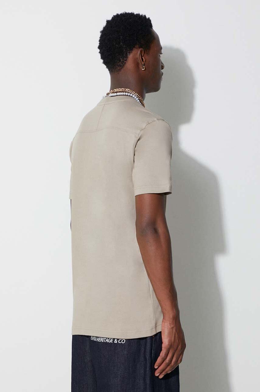 Βαμβακερό μπλουζάκι Norse Projects Johannes Organic χρώμα: μπεζ, N01-0643-0909 φωτογραφία