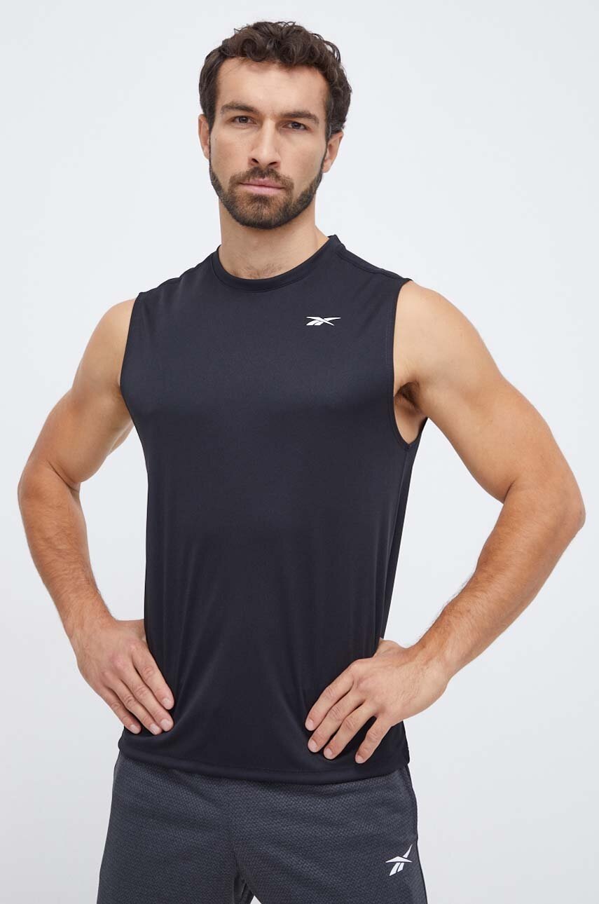 

Футболка для тренинга Reebok Tech цвет чёрный