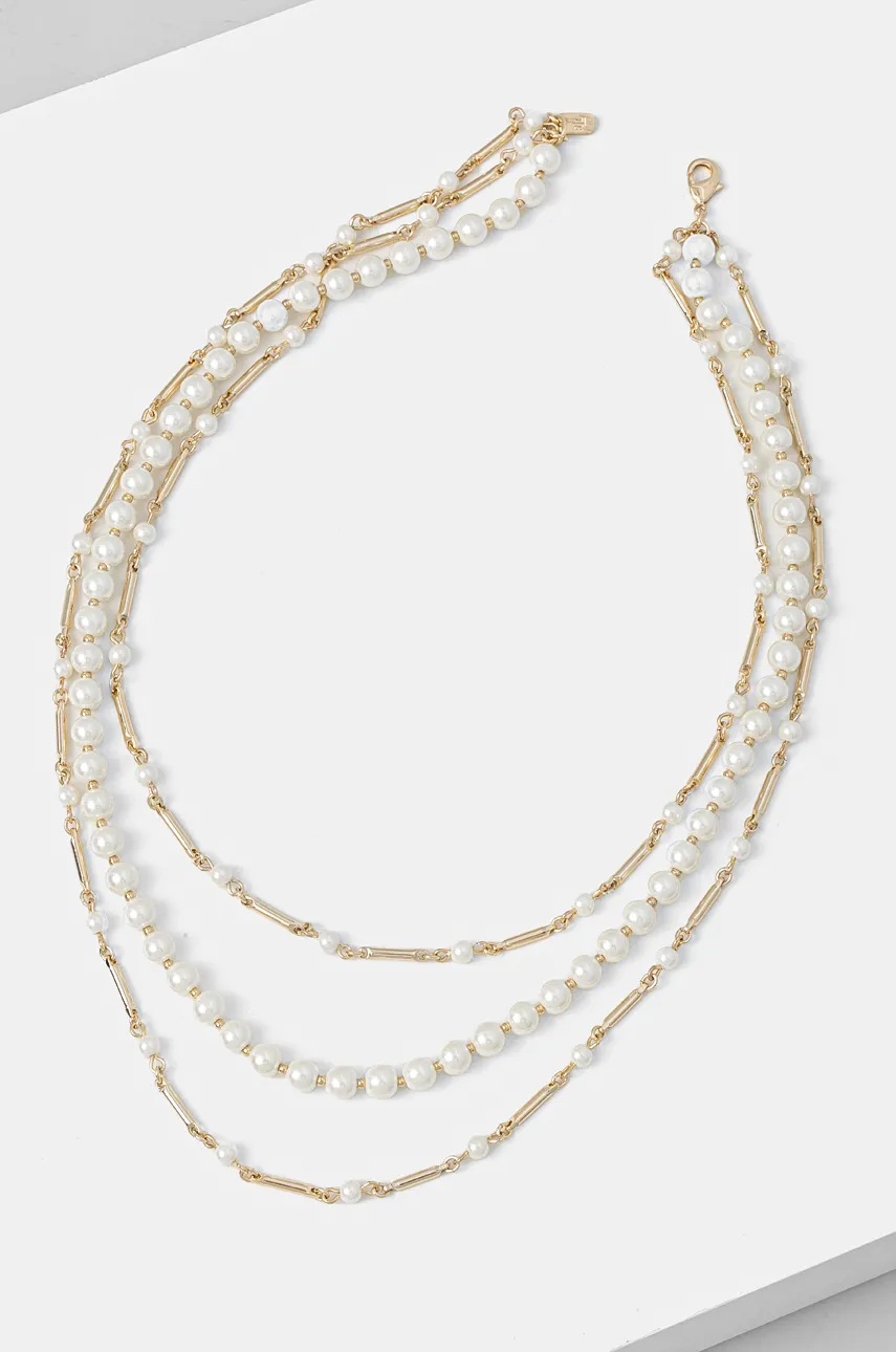 

Колие Lauren Ralph Lauren NK 17IN MULTIROW COLLAR 14N00528, Злато