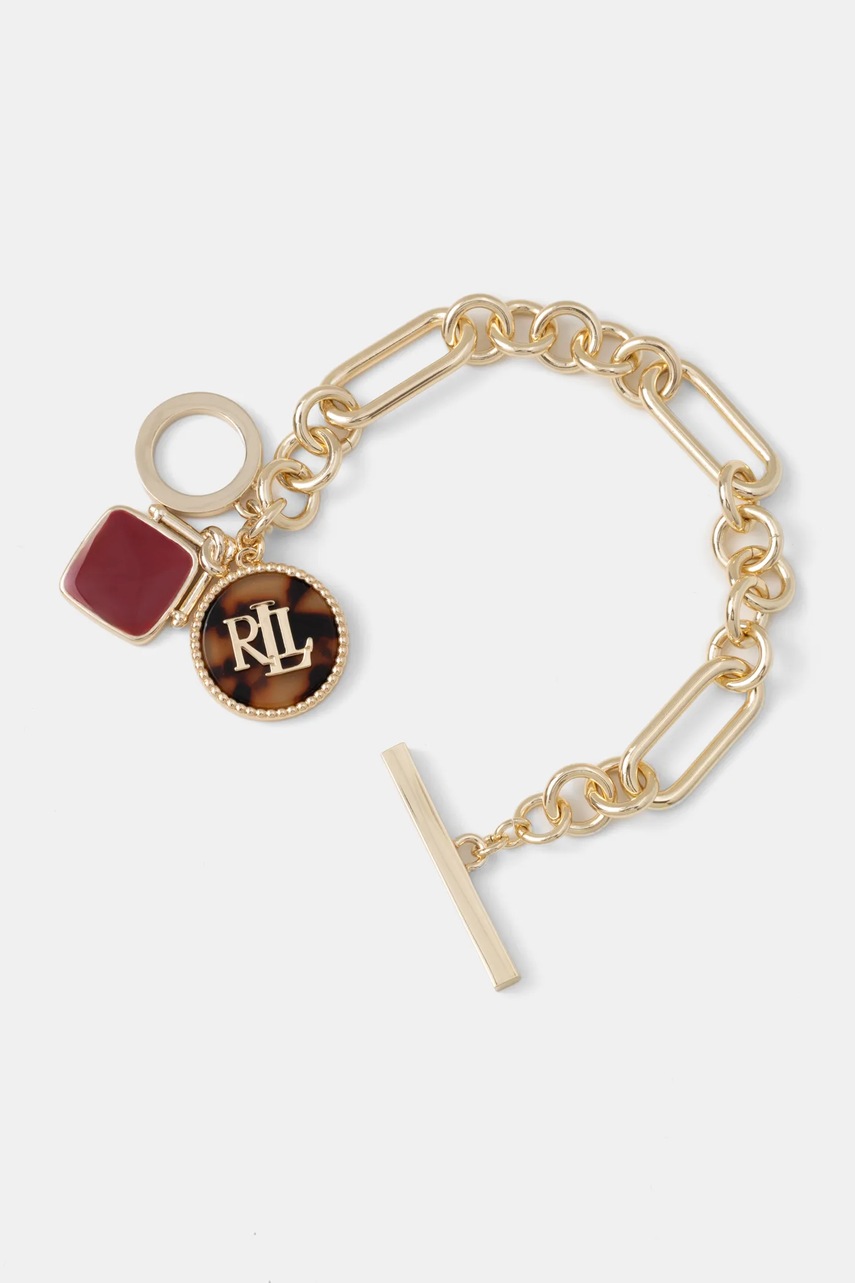 

Гривна Lauren Ralph Lauren BR 7.25IN CHARM FLEX дамска 14B00431, Злато