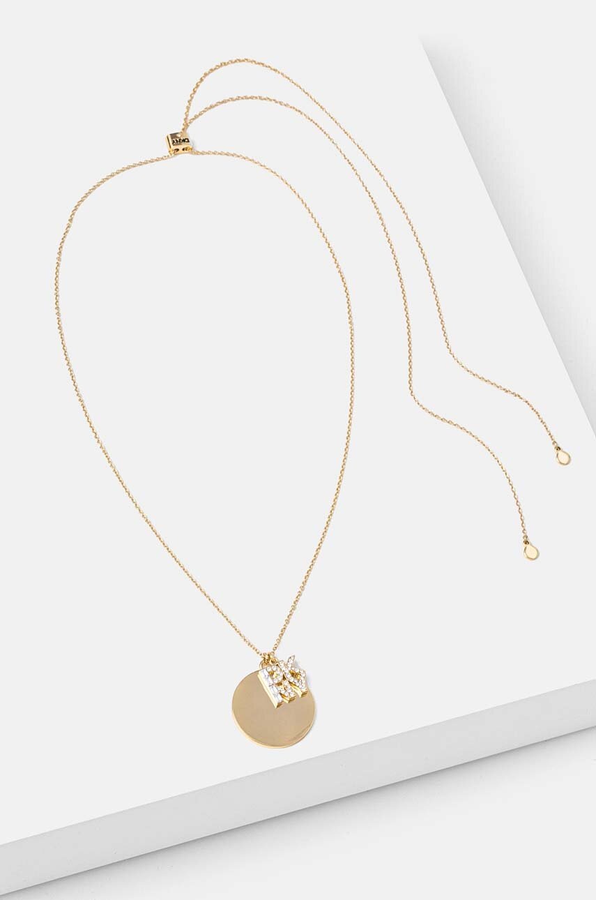 

Колие Dkny NK 40" ADJ STONE LOGO PENDANT 04N00264, Злато