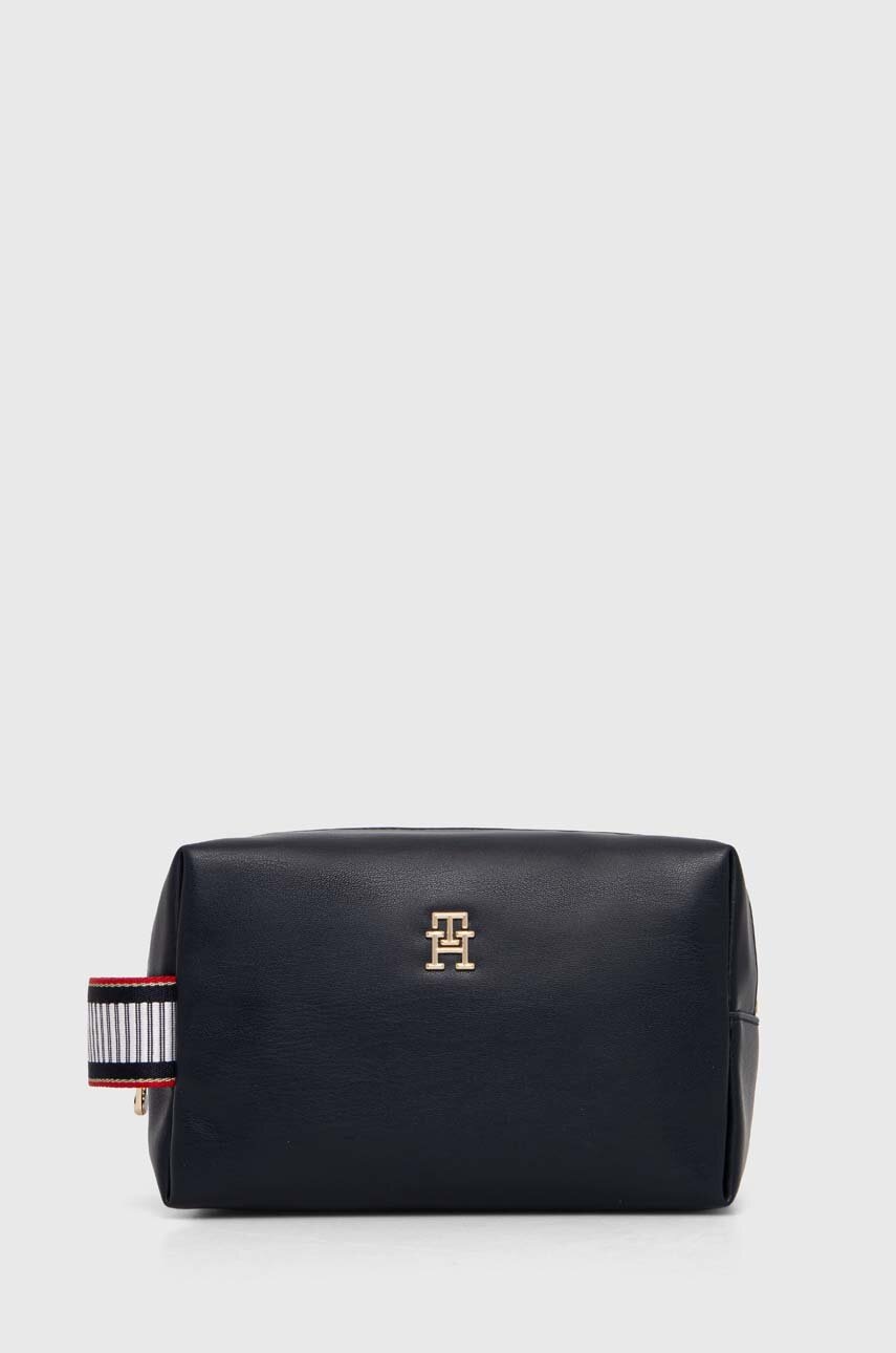 

Козметична чанта Tommy Hilfiger в тъмносиньо AW0AW16332, Тъмносин