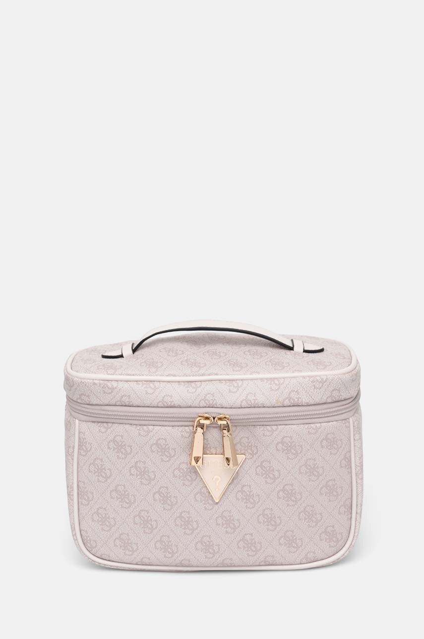 

Козметична чанта Guess JESCO в кафяво TWB838 90390, Розов