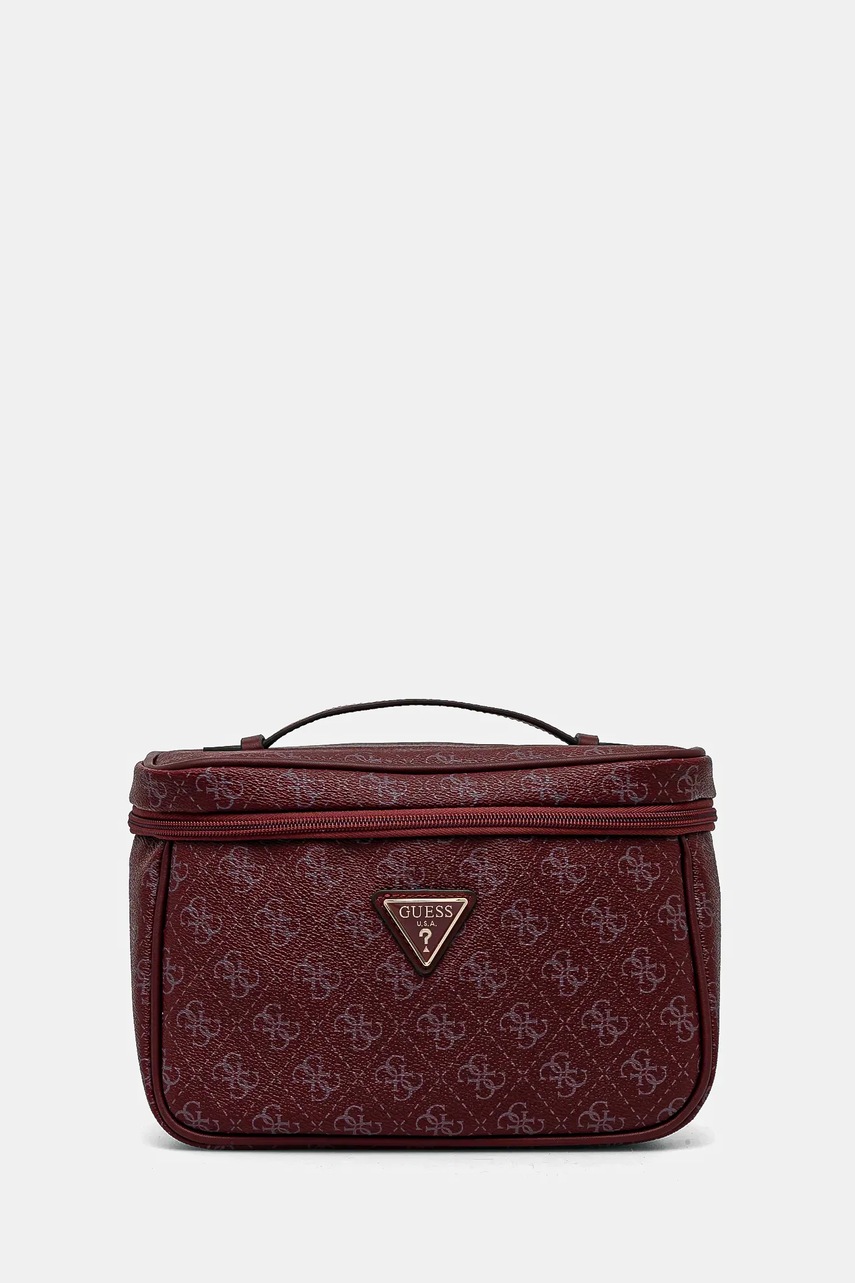 

Козметична чанта Guess JESCO в червено TWQ838 90390, Червен