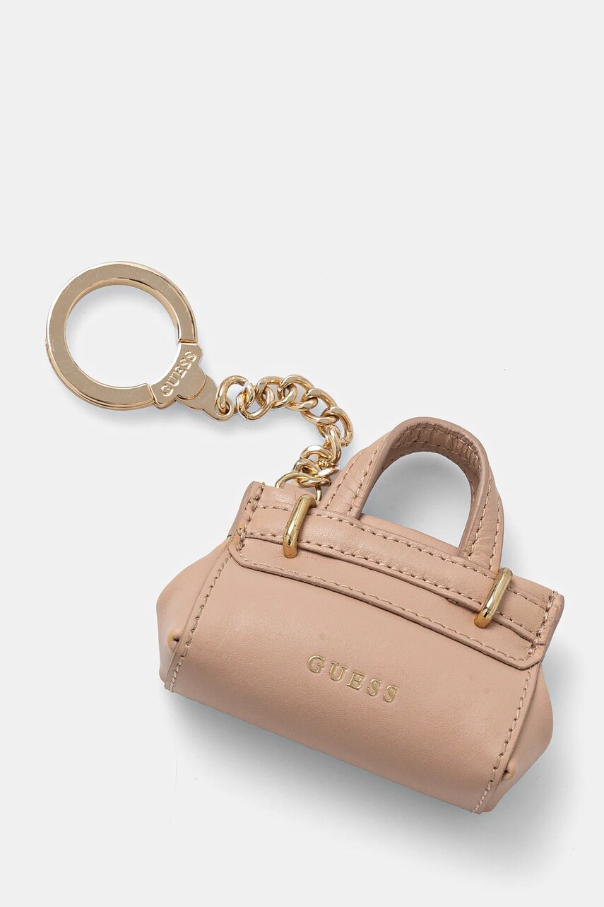 Levně Kožená klíčenka Guess RW1649 P4301
