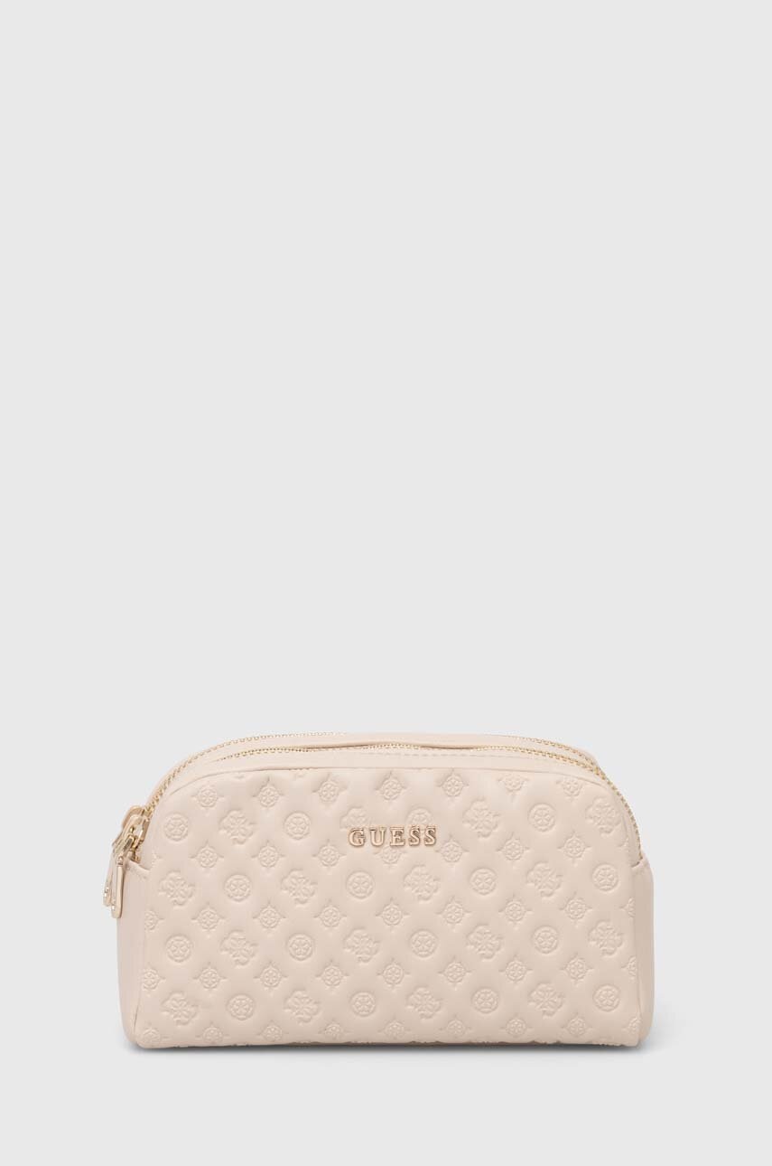 

Козметична чанта Guess в бежово PW7438 P4273, Бежов
