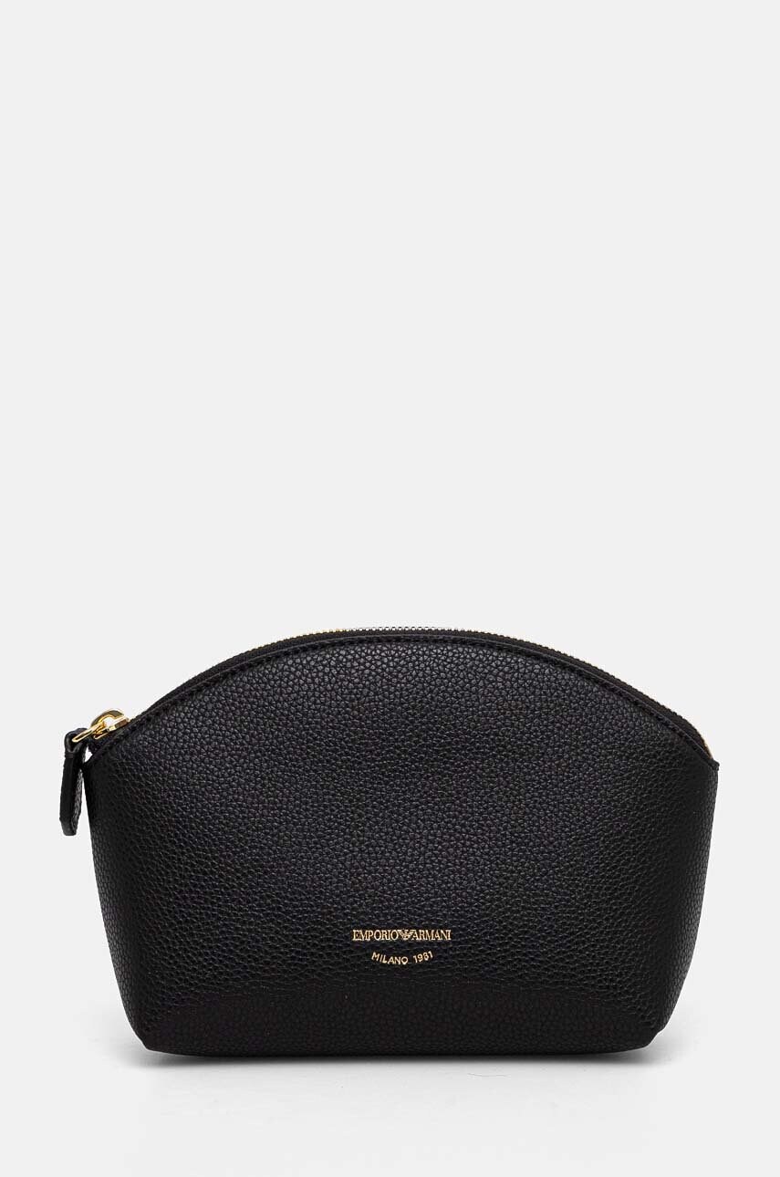 Levně Kosmetická taška Emporio Armani černá barva, EW000546 AF11953