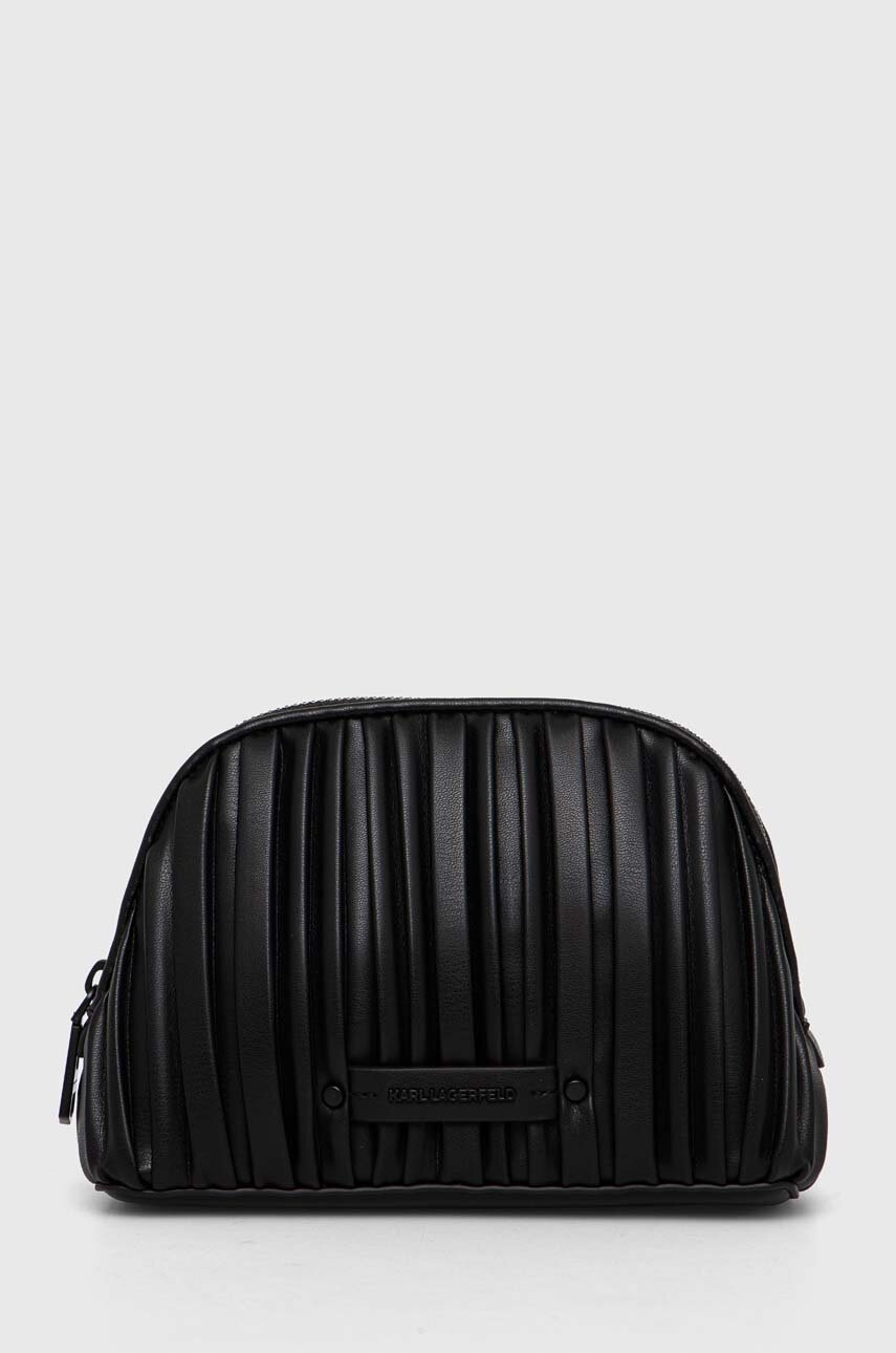 

Козметична чанта Karl Lagerfeld в черно 245W3230, Черен