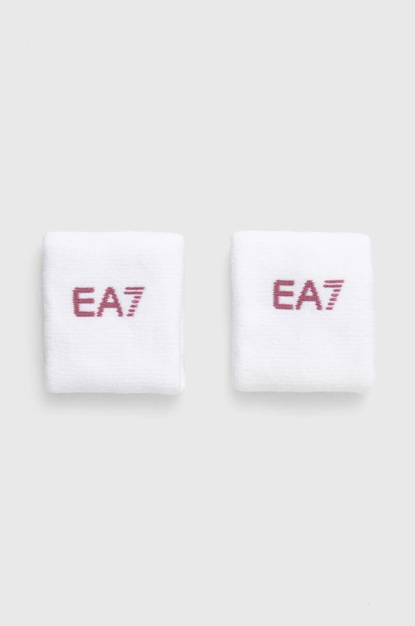 EA7 Emporio Armani bratari 2-pack culoarea alb, CC999.285660
