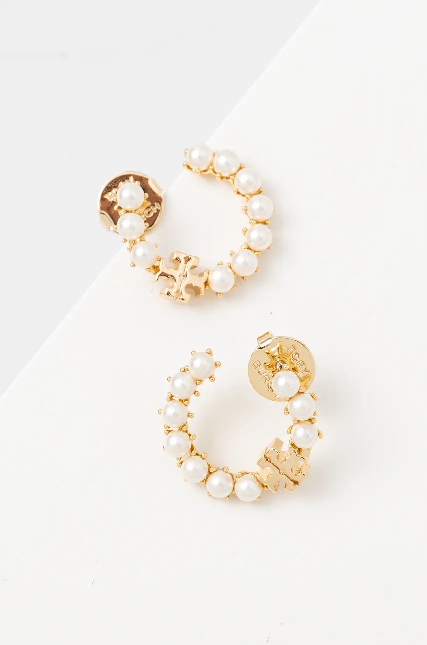 

Обици Tory Burch Kira Pearl 157969, Злато