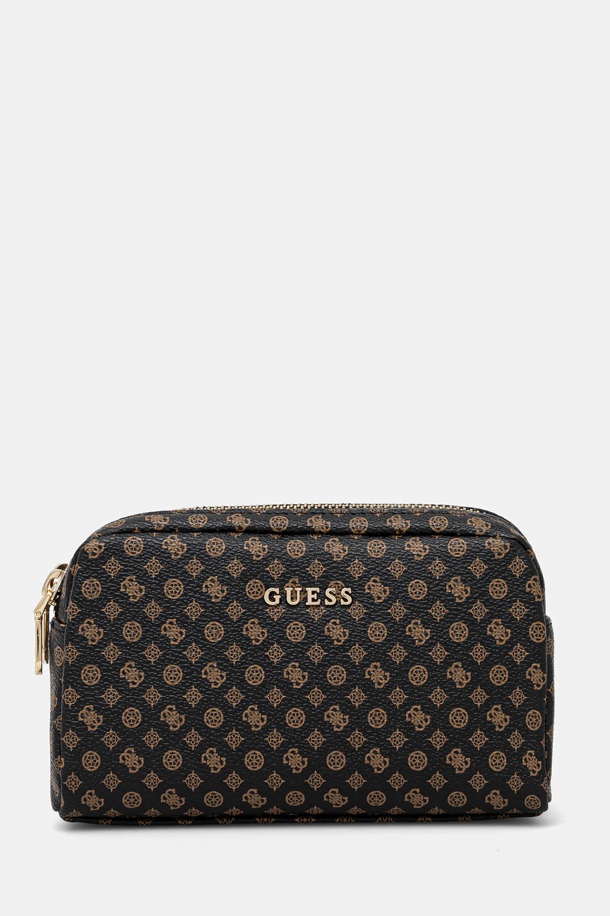 

Козметична чанта Guess в кафяво PW7477 P4473, Кафяв
