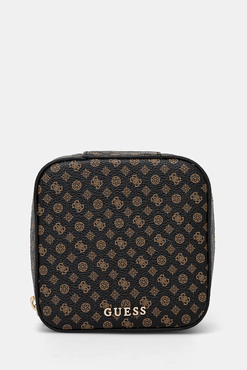 

Органайзер за бижута Guess PW7478 P4433, Кафяв
