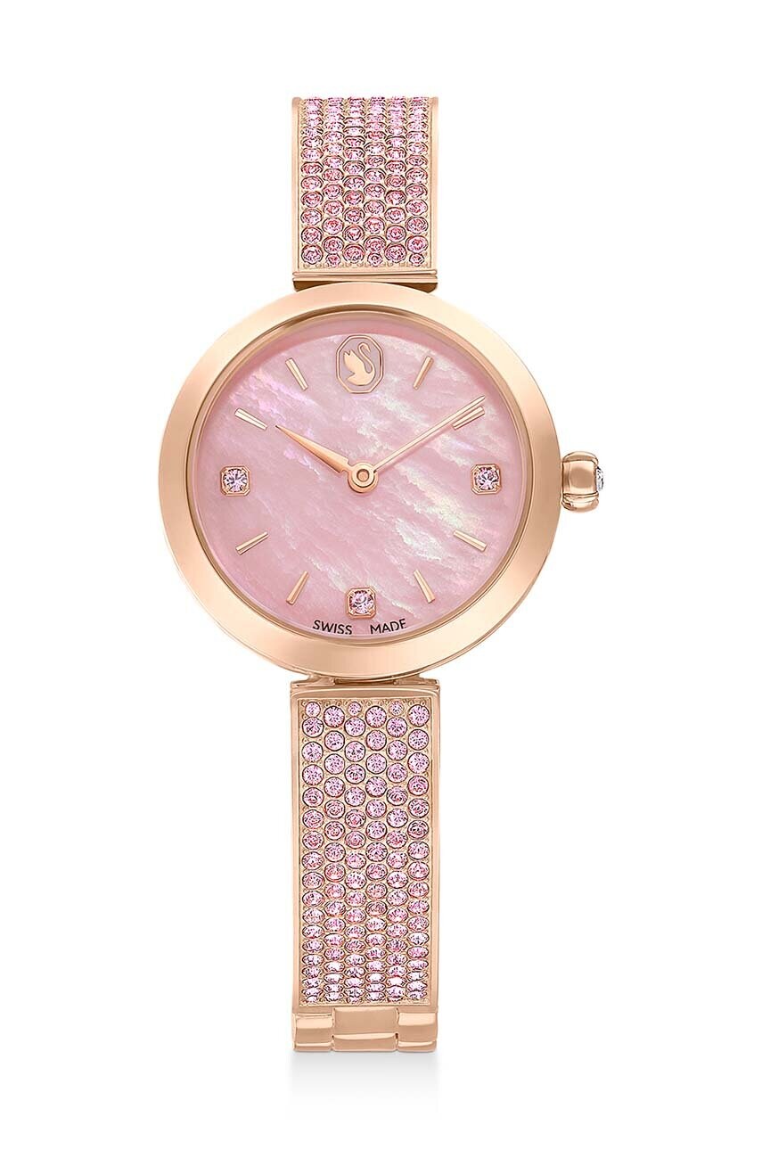 

Часовник Swarovski ILLUMINA дамски в розово 5678756, Розов