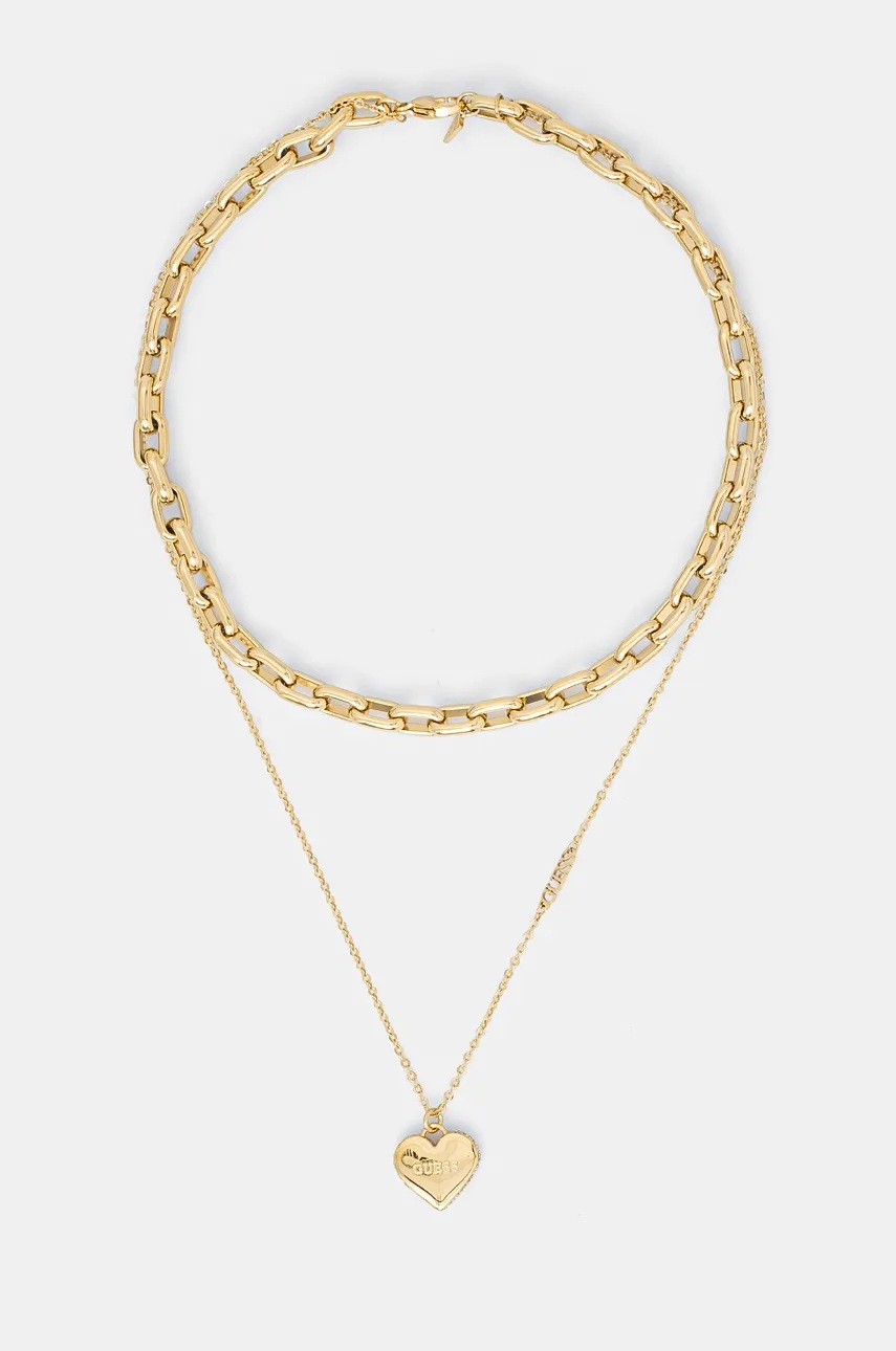 

Колие Guess JUBN02 227JW, Злато