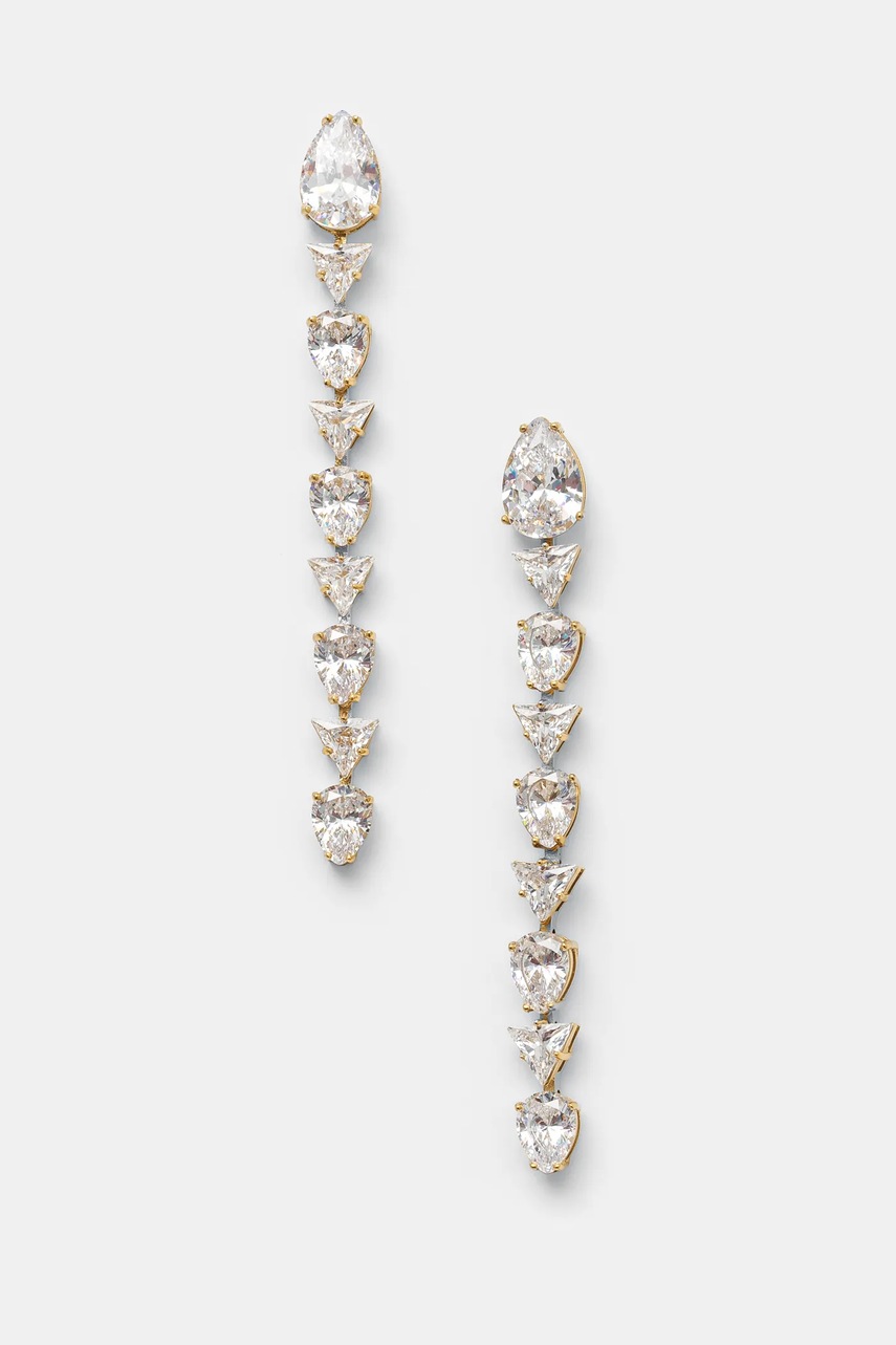 

Обици Guess JUBE04 407JW, Злато