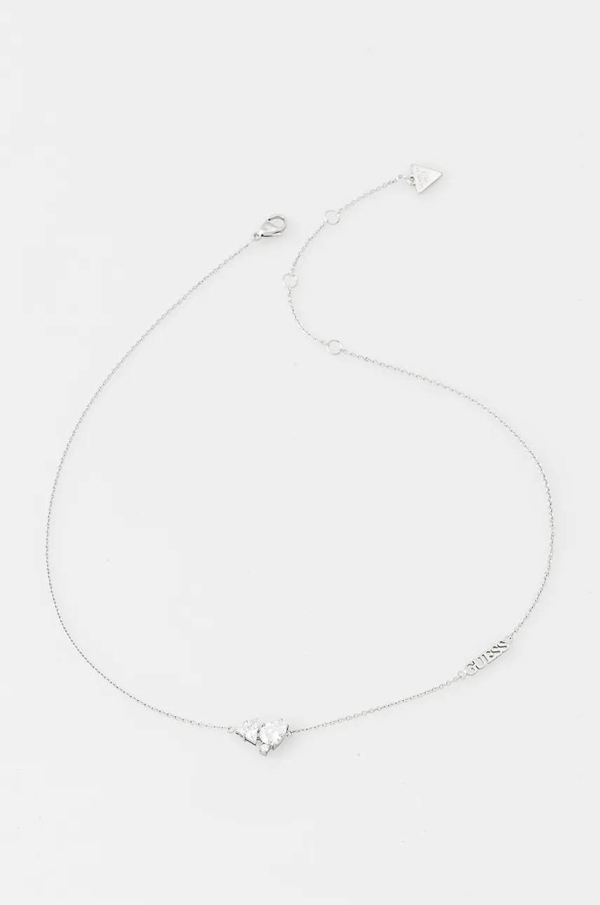 

Колие Guess JUBN04 413JW, Сребърен