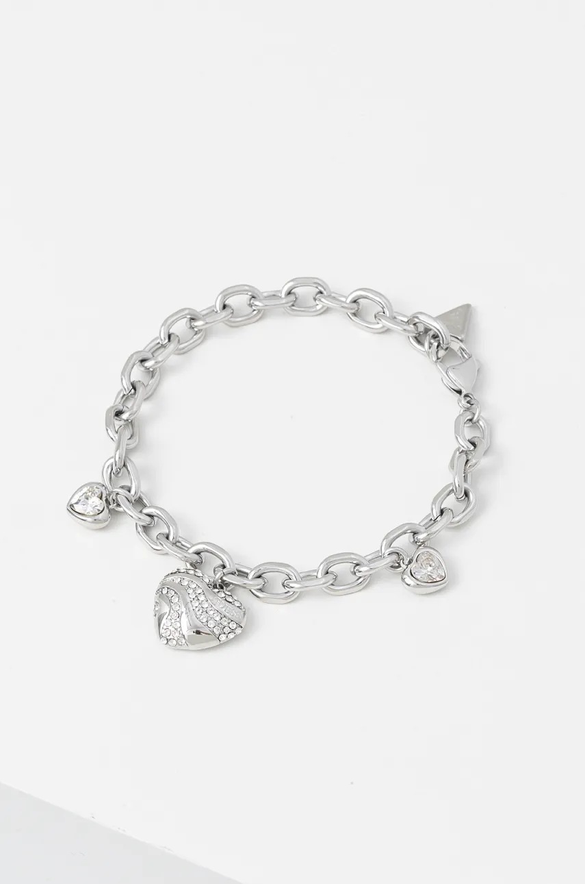 

Гривна Guess дамска JUBB04 500JW, Сребърен