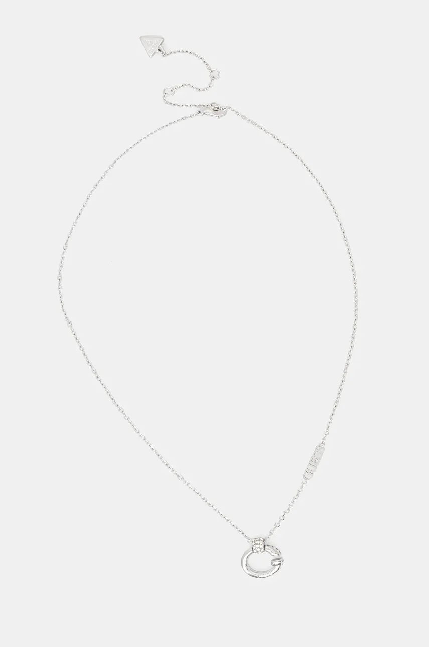 

Колие Guess JUBN04 518JW, Сребърен