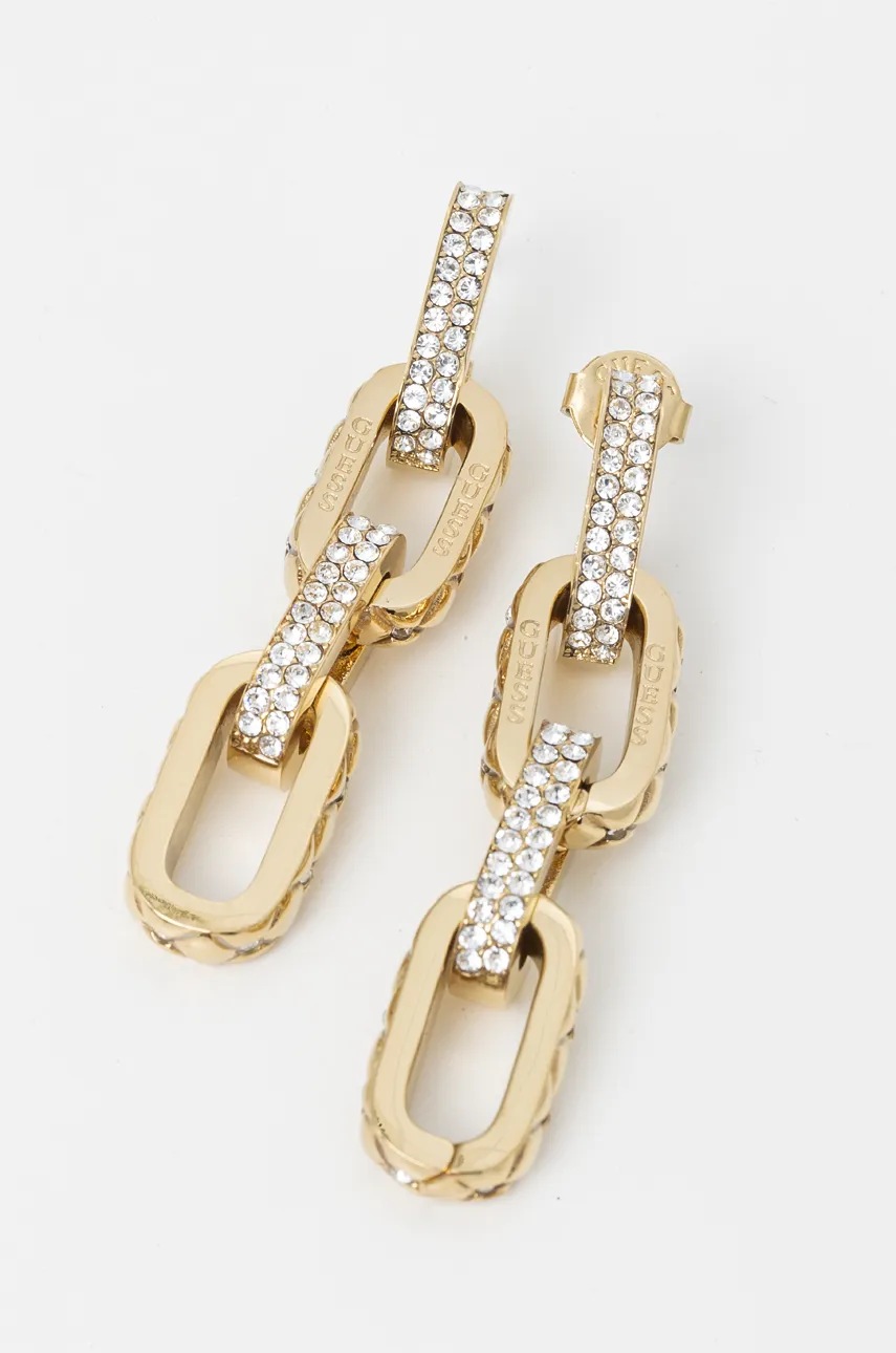

Обици Guess JUBE04 578JW, Злато