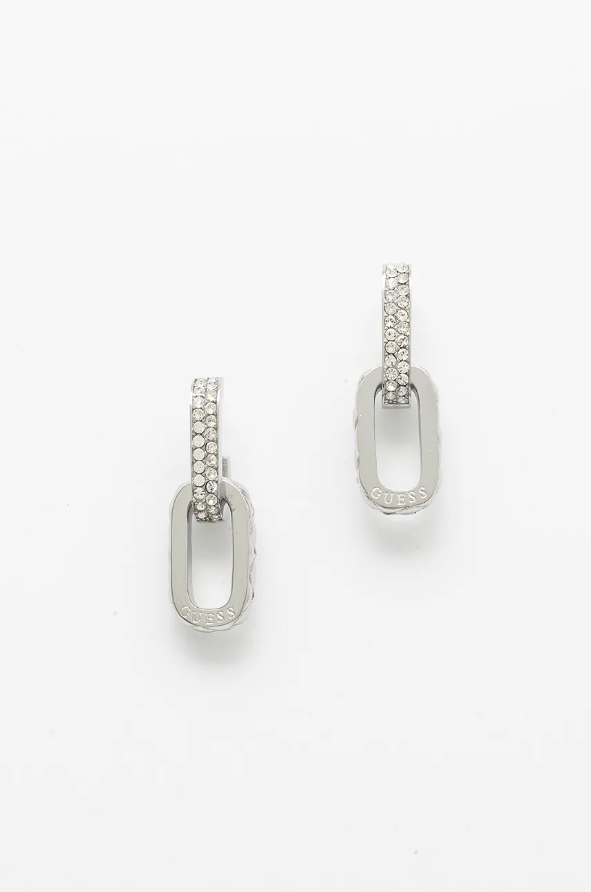 

Обици Guess JUBE04 582JW, Сребърен
