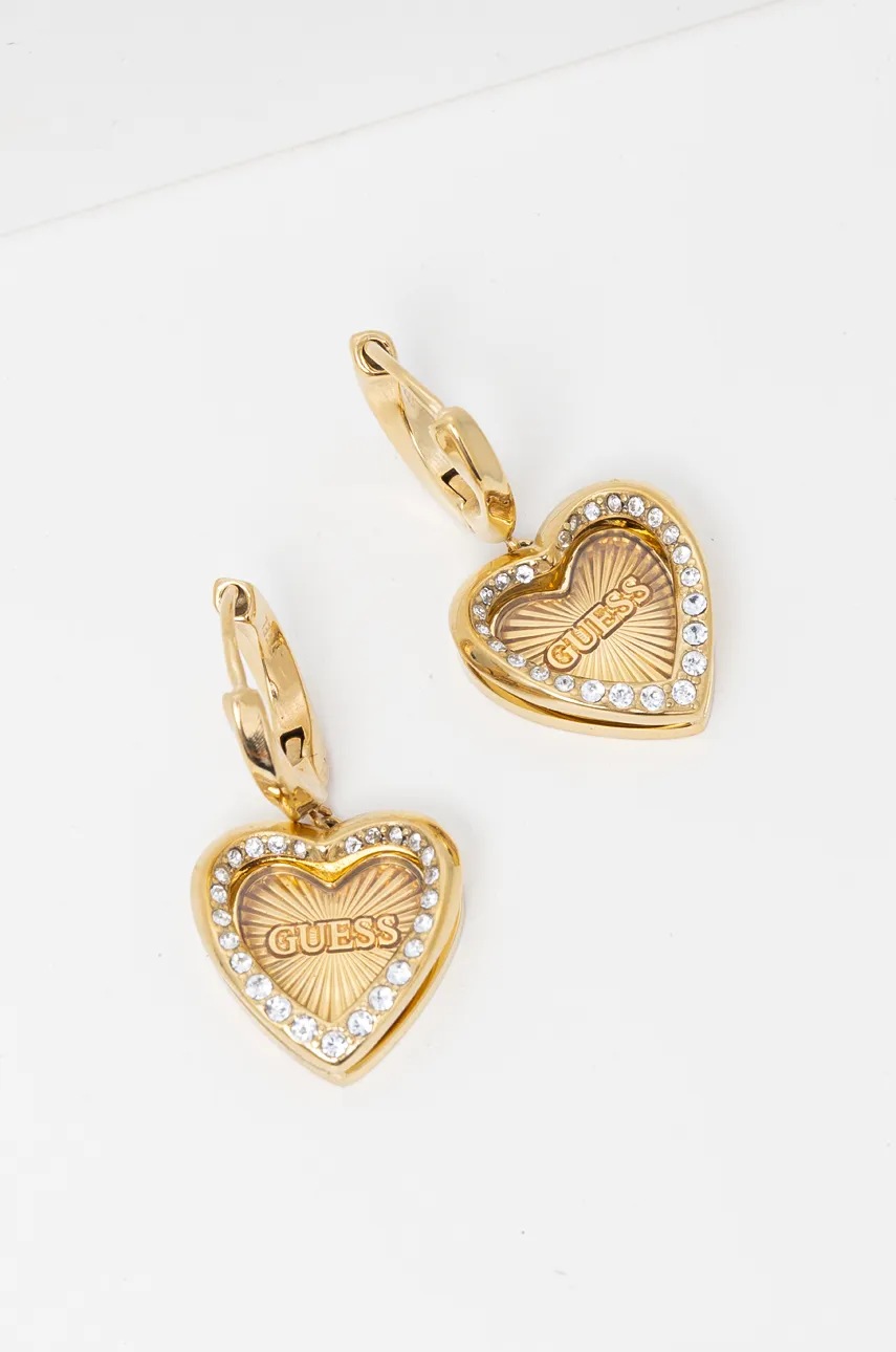 

Обици Guess JUBE04 608JW, Злато