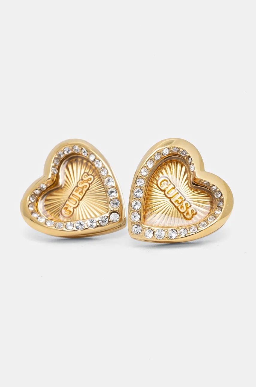 

Обици Guess JUBE04 609JW, Злато
