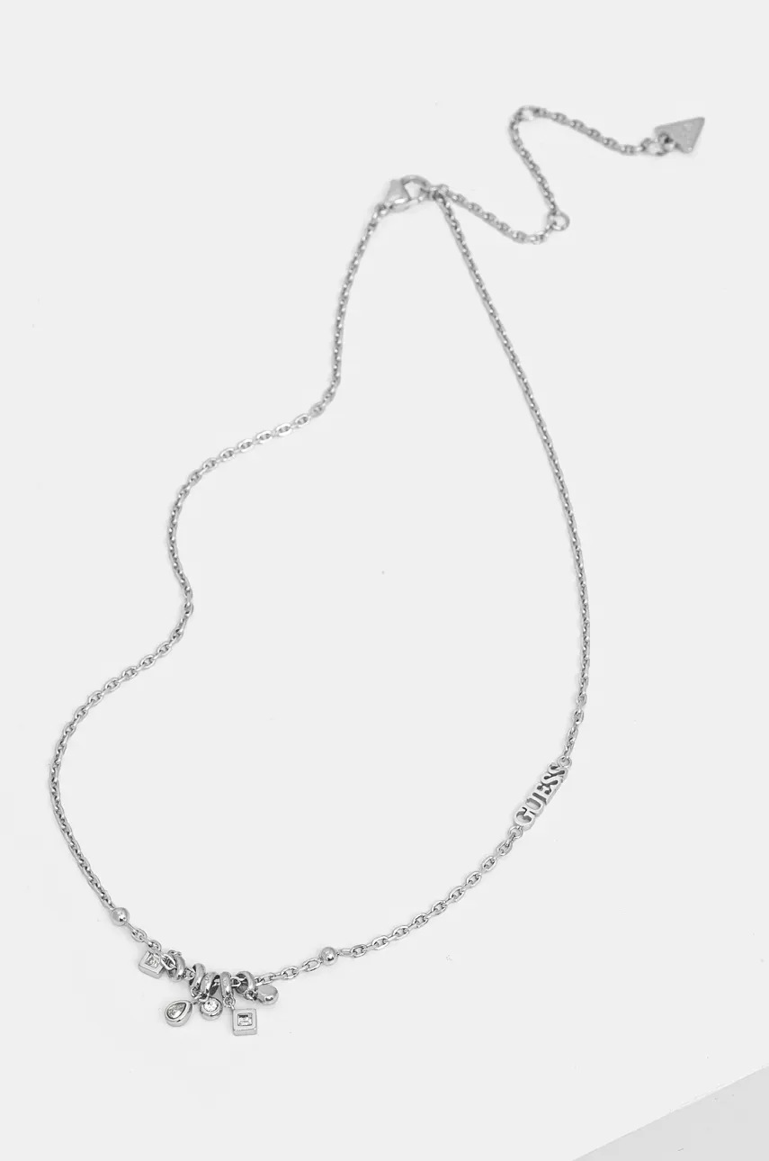 

Колие Guess JUBN04 646JW, Сребърен